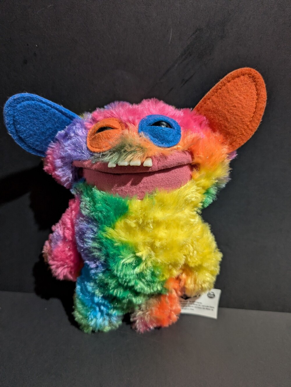 Fuggler Grin Grin Rainbow Funny Ugly Monster Plush Doll 9" Teeth Snuggler 2018